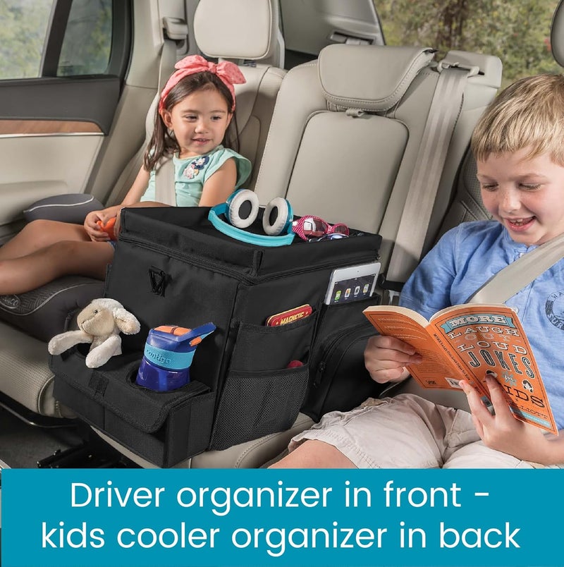 High Road Large CarHop Car Seat Organizer with Cooler and Cup Holder - Image 2