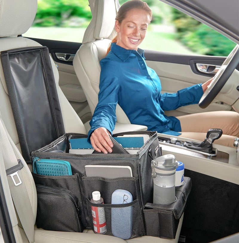 High Road Large CarHop Car Seat Organizer with Cooler and Cup Holder - Image 1