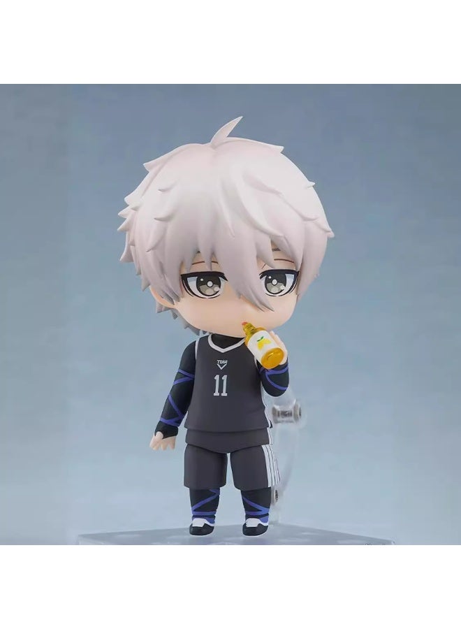 general Blue Lock 2056# Seishiro Nagi Movable Replacement Face Doll Hand-made decoration desktop Decoration Toy Gift for family and friends - Image 3