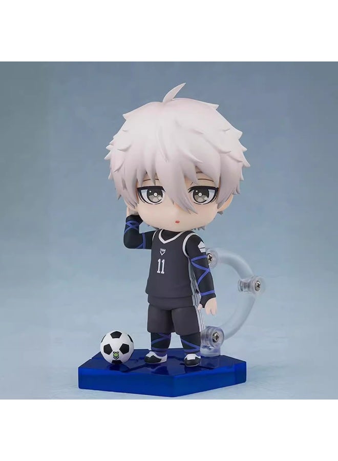 general Blue Lock 2056# Seishiro Nagi Movable Replacement Face Doll Hand-made decoration desktop Decoration Toy Gift for family and friends - Image 2