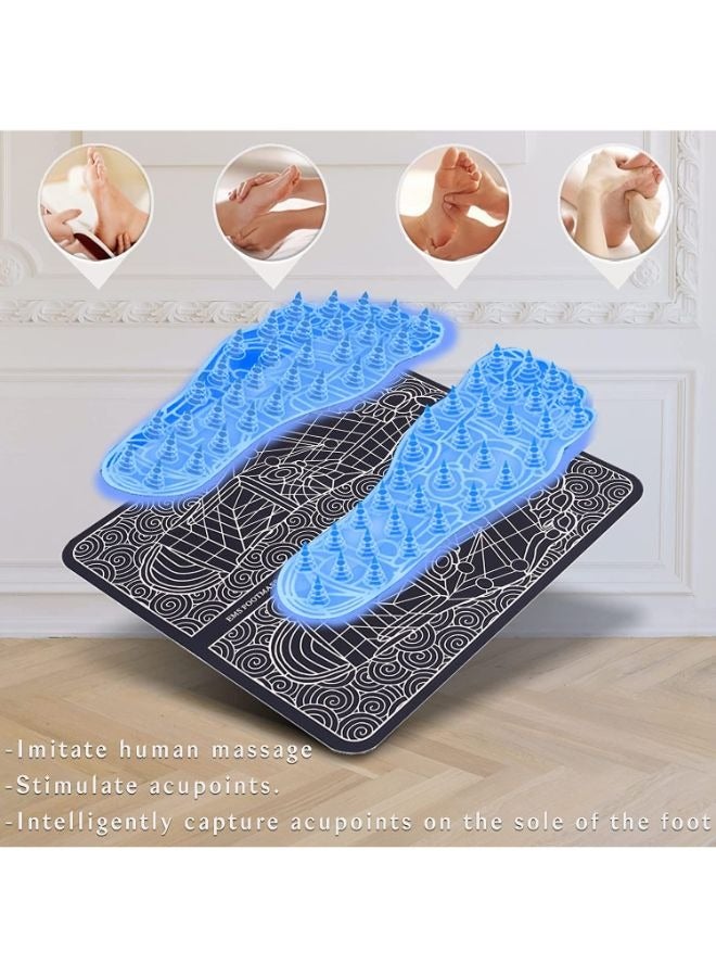 مدلك تحفيز العضلات الكهربائي بساط القدم - Image 4