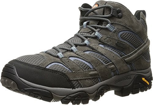 Merrell Women's Moab 2 Mid Waterproof Hiking Boot, Granite, 8 M US - Image 4