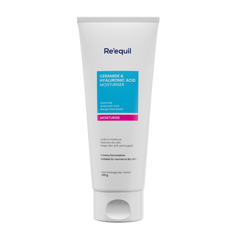 RE' EQUIL Ceramide & Hyaluronic Acid Moisturiser For Normal to Dry Skin -100 g - Image 1