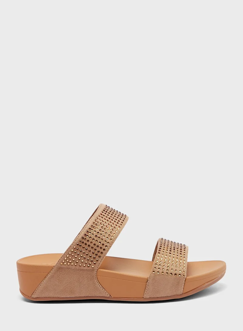 Le Confort Double Strap Wedge Sandal