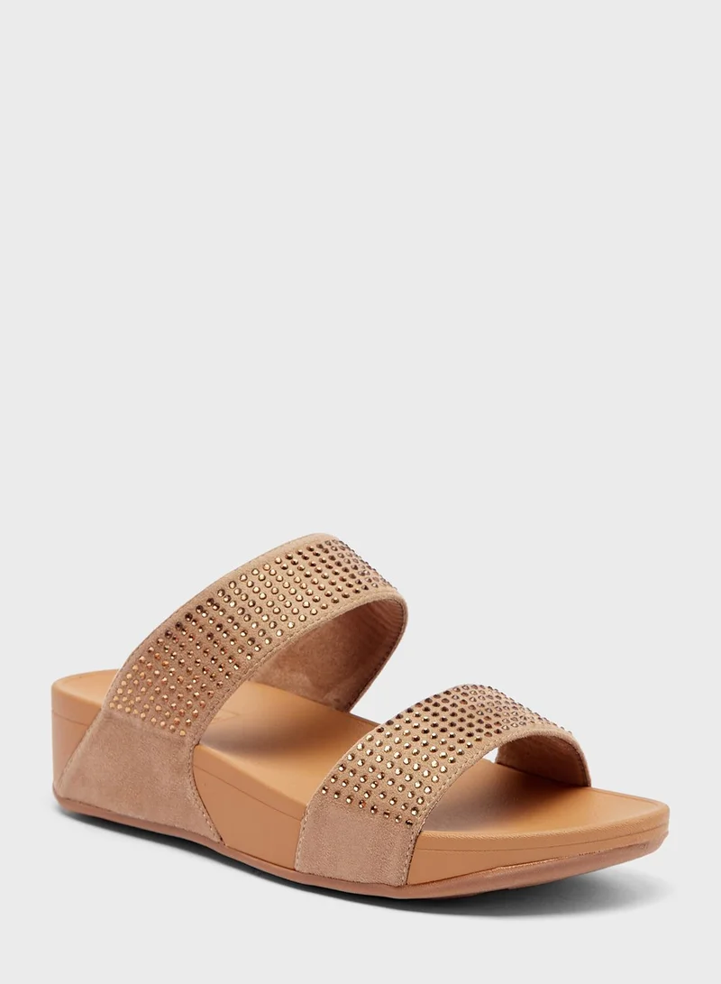 Le Confort Double Strap Wedge Sandal