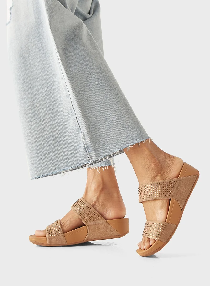 Le Confort Double Strap Wedge Sandal