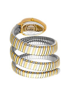 Just Cavalli ساعة يد نسائية بيضاوية الشكل من الفولاذ المقاوم للصدأ JC1L230M0065 - 22 مم  - Image 3