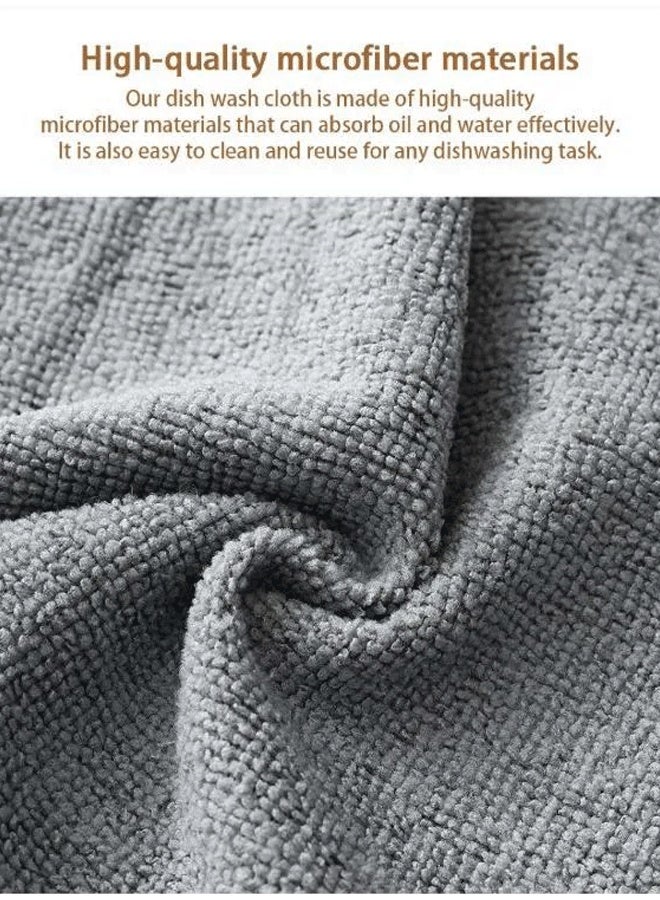 Reelyo 20/40/60pcs of Kitchen Cleaning Cloths In A Box Wipes Reusable Cloth Disposable Cleaning Cloth Kitchen Dish Cloth Dish Towels Dry Blue Washable Wipes Dish Towel Rolls Soft Durable And Absorbent - Image 4