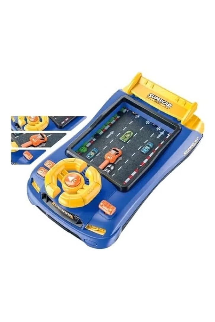 Musical Steering Wheel Toys for Toddlers Simulation Racing Car Toy with Sound for Ages 3 and Up, Interactive Educational Racing Car Toy for Boys and Girls Birthday Gift - Image 1