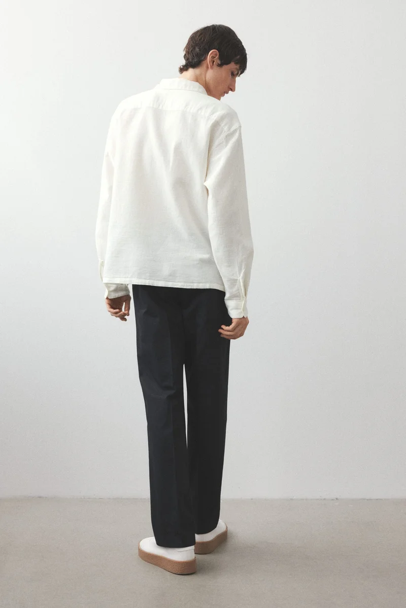 H&M Regular Fit Textured shirt