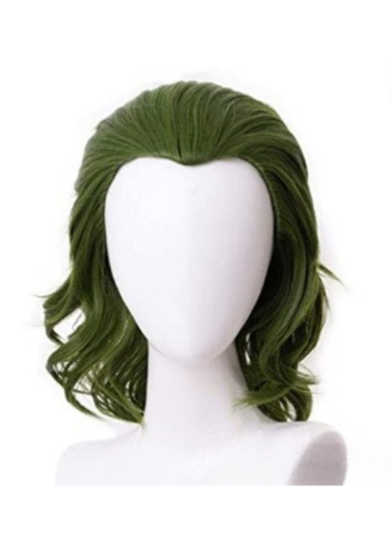 Film Cosplay Wig Costume Short Curly Wavy Hair for Men  - Image 1