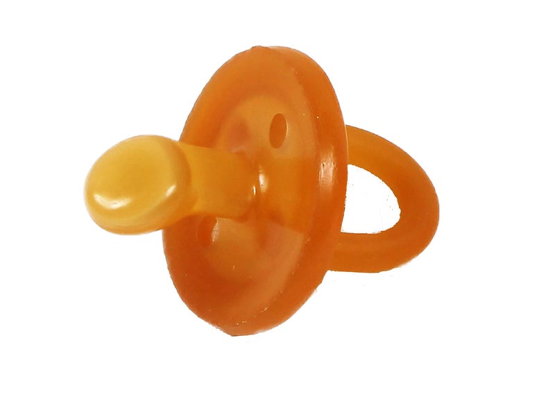 SWEETIE Rubber Pacifier Natural Rubber Pacifier Orthodontic 1 Count Original Natural Rubber Pacifier (0-6 Small) - Image 2