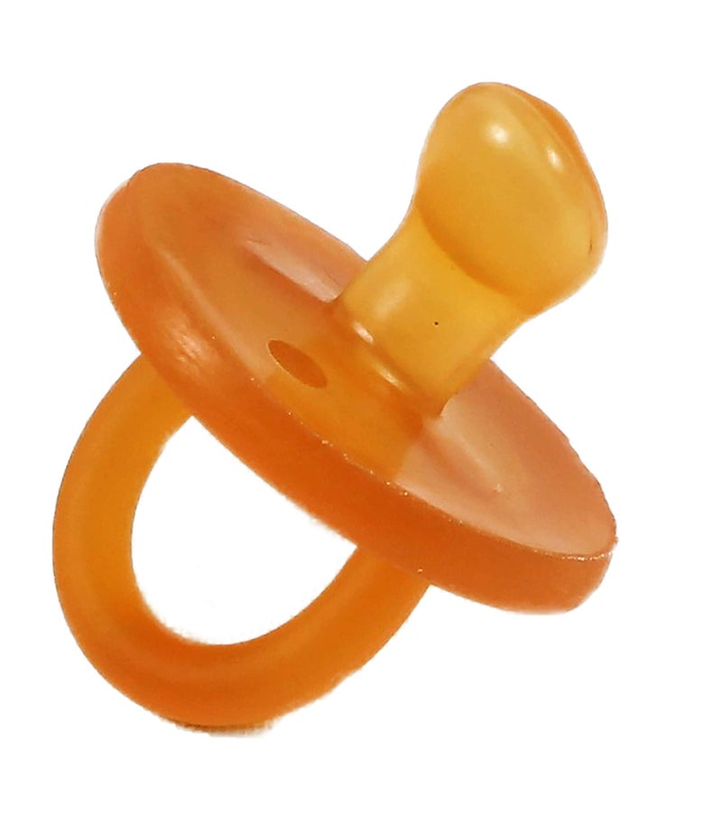 SWEETIE Rubber Pacifier Natural Rubber Pacifier Orthodontic 1 Count Original Natural Rubber Pacifier (0-6 Small) - Image 3