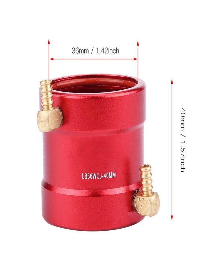 Bewinner RC Boat Water Cooling Tubing, RC Model Boat Accessory, Motor Water Cooling Jacket, 36mm-40mm Metal Parts for RC Motors, Universal Fit for Boats and Marine Engines - Image 5
