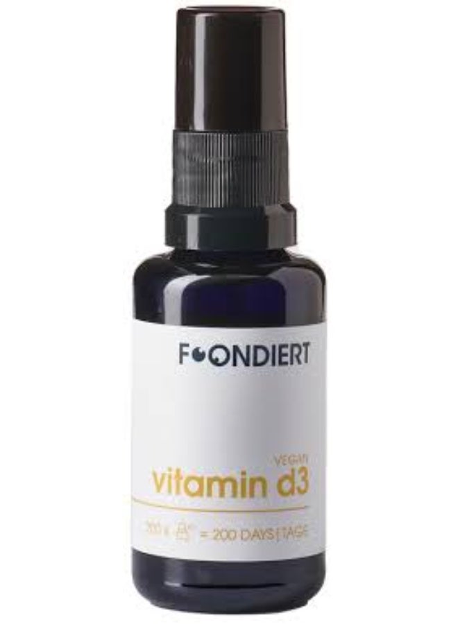 FOONDIERT Vegan Vitamin D3 Spray 30ml - Image 1