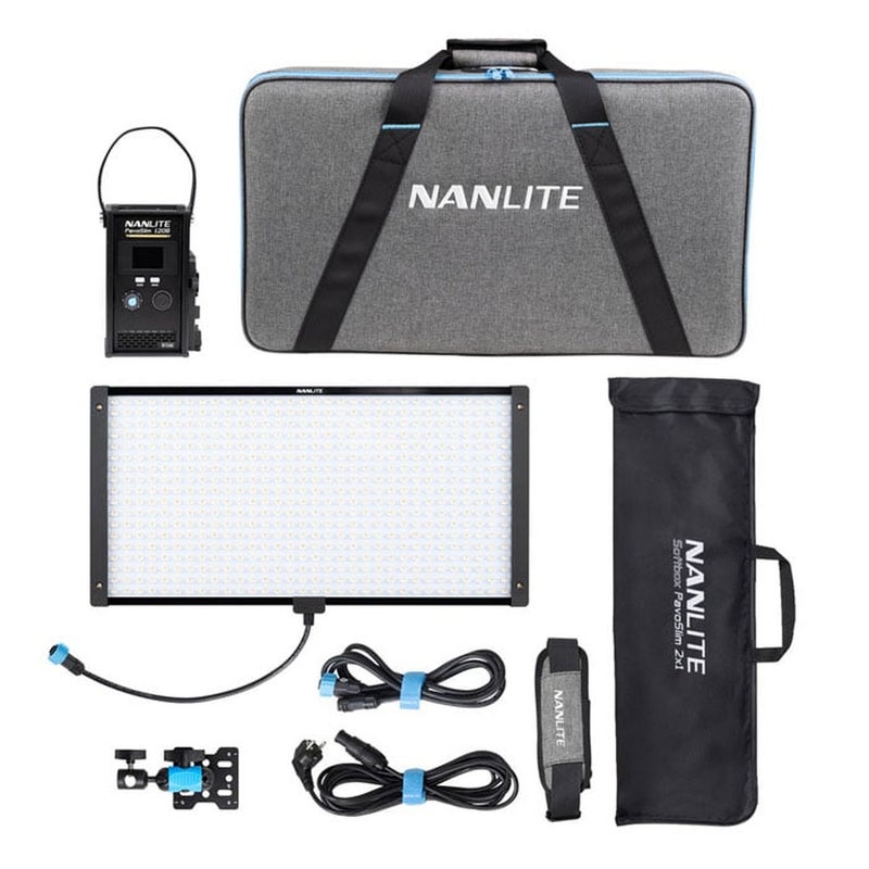 NANLITE PavoSlim 120B LED Bi-color Panel Light - Image 1