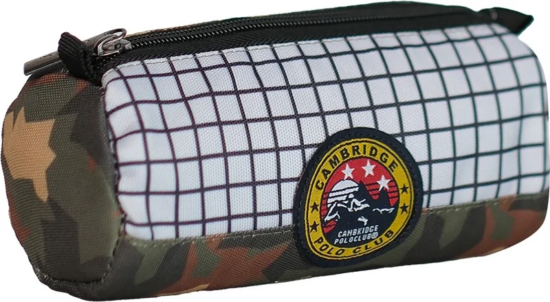 Cambridge Polo Club Camouflage Unisex Single Compartment Pencil Case