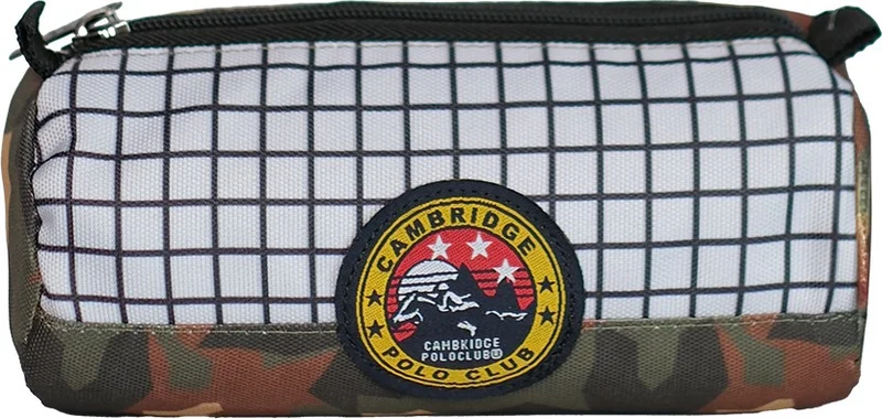Cambridge Polo Club Camouflage Unisex Single Compartment Pencil Case