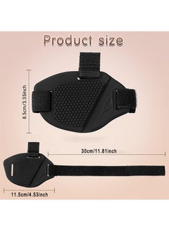 Depend 2PCS Motorcycle Motorbike Shift Pad, Shoe Cover Pads Rubber, Clutch Cover Useful Gear Shifter Accessories For Men Women Gear, Black  - Image 2