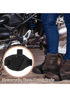 Depend 2PCS Motorcycle Motorbike Shift Pad, Shoe Cover Pads Rubber, Clutch Cover Useful Gear Shifter Accessories For Men Women Gear, Black  - Image 5