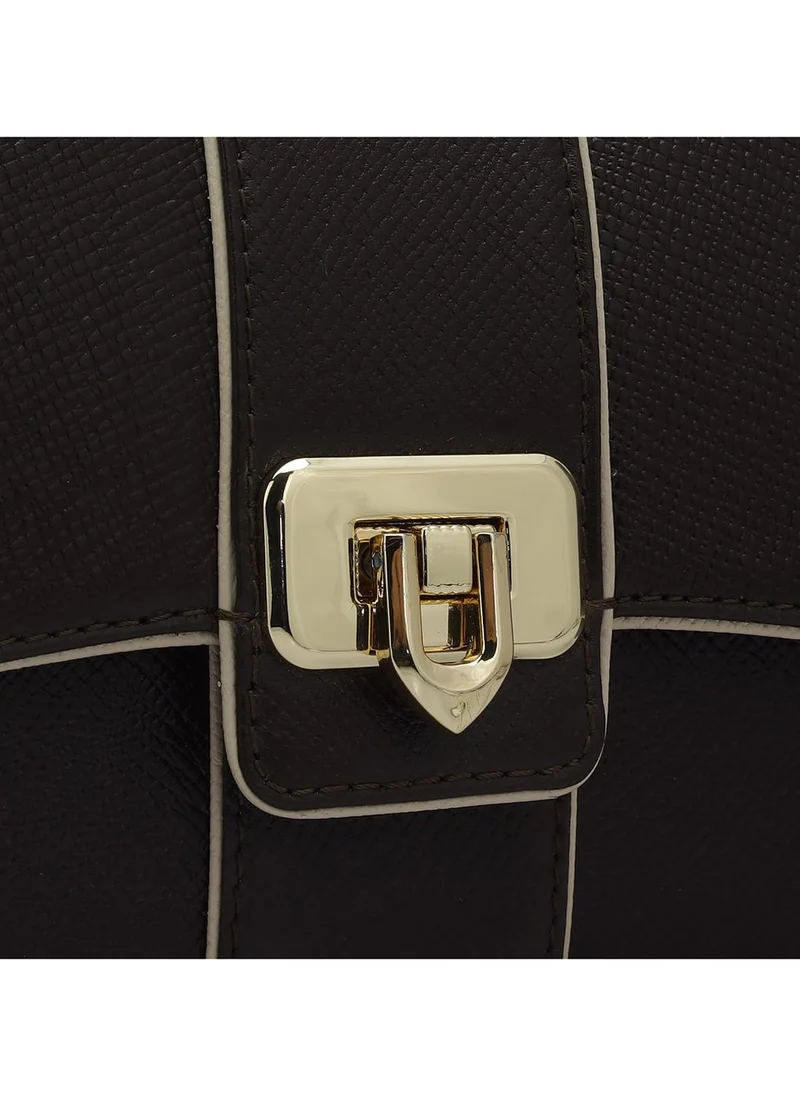 Da Milano  Genuine Leather Brown Sling Bag for Women | Best Price UAE