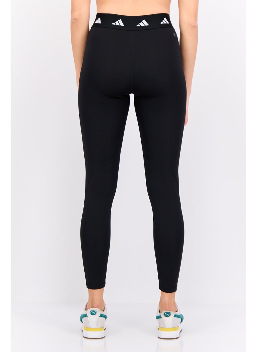 Adidas - Women Sportswear Fit 7/8 Training Leggings, Black - Image 1