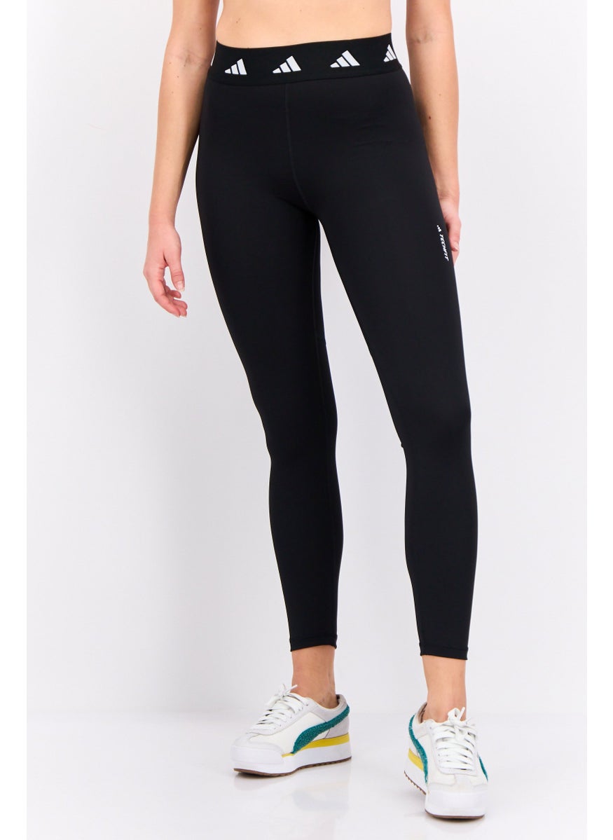Adidas - Women Sportswear Fit 7/8 Training Leggings, Black - Image 1