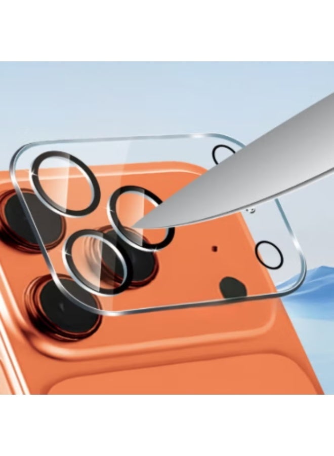 RTZ Camera Glass Lens Protector For Apple iPhone 17 Pro Max Clear - Image 3