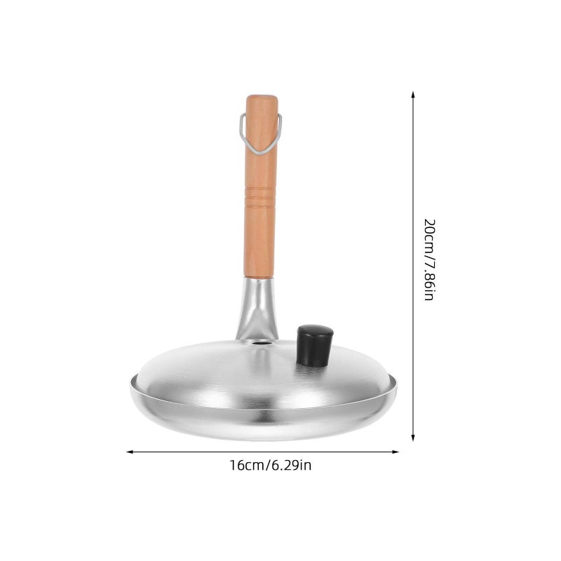 16cm Nonstick Japanese Oyakodon Pan Small Skillet Lid Gas Stove - Image 3