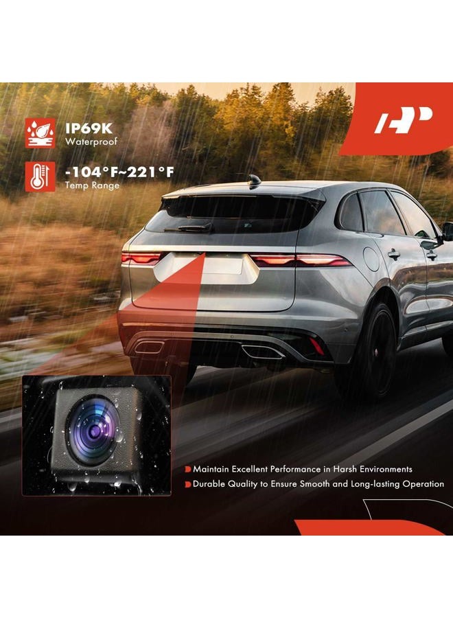 A-Premium Park Assist Camera Rear View Backup Reverse Camera Compatible with Select Ford Models - 2008 F-150 F150 - Replace# 8L3Z19G490A - Image 4