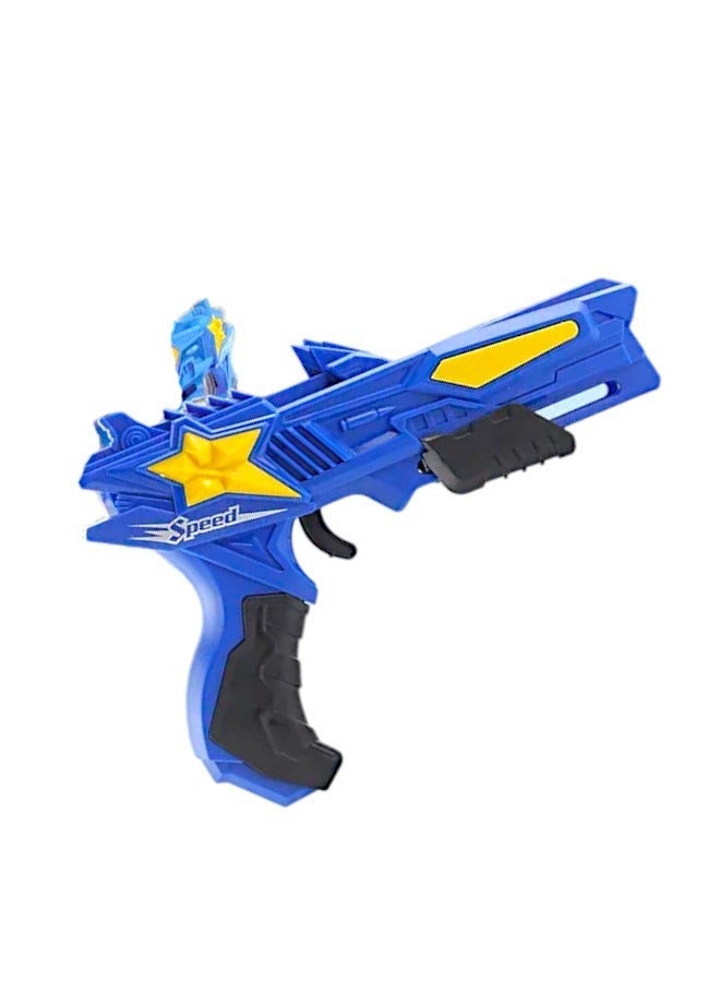 Speed Spinning Burst Gun Toy With Lights - Image 3