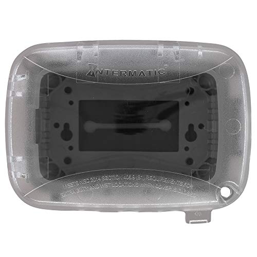 Intermatic WP5100C Extra-Duty in-Use Electrical Outlet Cover - Single Gang, Versatile Outdoor Receptacle Cover - Secure and Weatherproof Design for Outdoor GFCI Outlets, Durable Plug Cover - 2.75" - Image 4