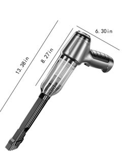 SUITU Portable Car Dual-use Cordless Vacuum Cleaner, Home Multi-function 19000pa Strong Suction Handheld Blowers (120W 35500Rpm USB Rechargeable)  - Image 2