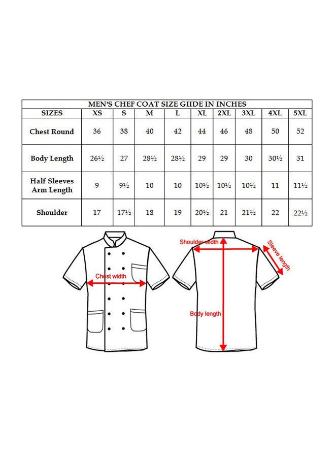 NIBEMINENT - Short Sleeve Chef Jacket Black - Image 1