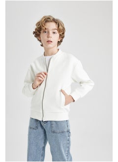 DeFacto Boy Regular Fit Bomber Long Sleeve Knitted Cardigan / Bolero  - Image 1