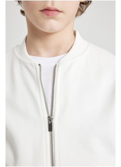 DeFacto Boy Regular Fit Bomber Long Sleeve Knitted Cardigan / Bolero  - Image 5
