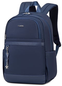 CB00648 Women Laptop Backpack Casual Business Travel Multi-Compartment Easy Carry Trend Bag (15.6'') Red