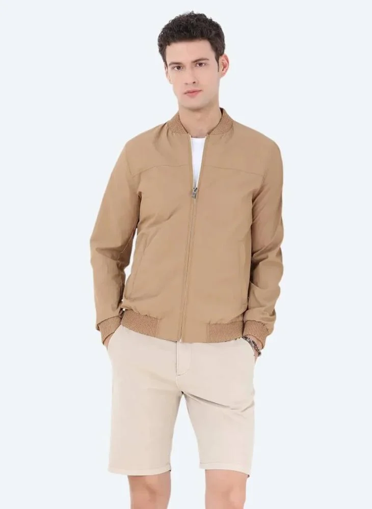 Kip Buff Regular Fit Turtleneck Casual Weaving Coat