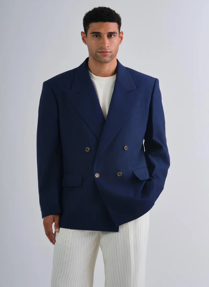 غانت Gant Oversized Double Breasted Club Blazer