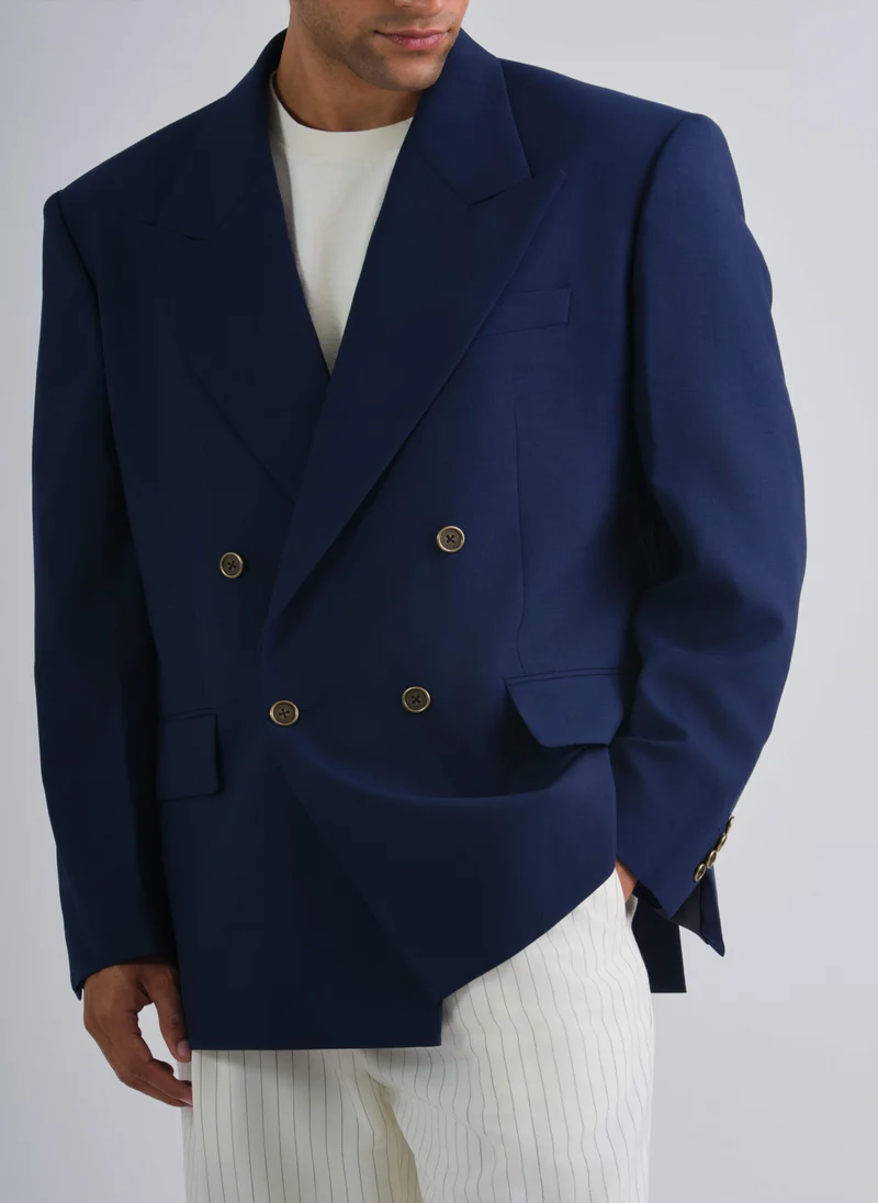 غانت Gant Oversized Double Breasted Club Blazer