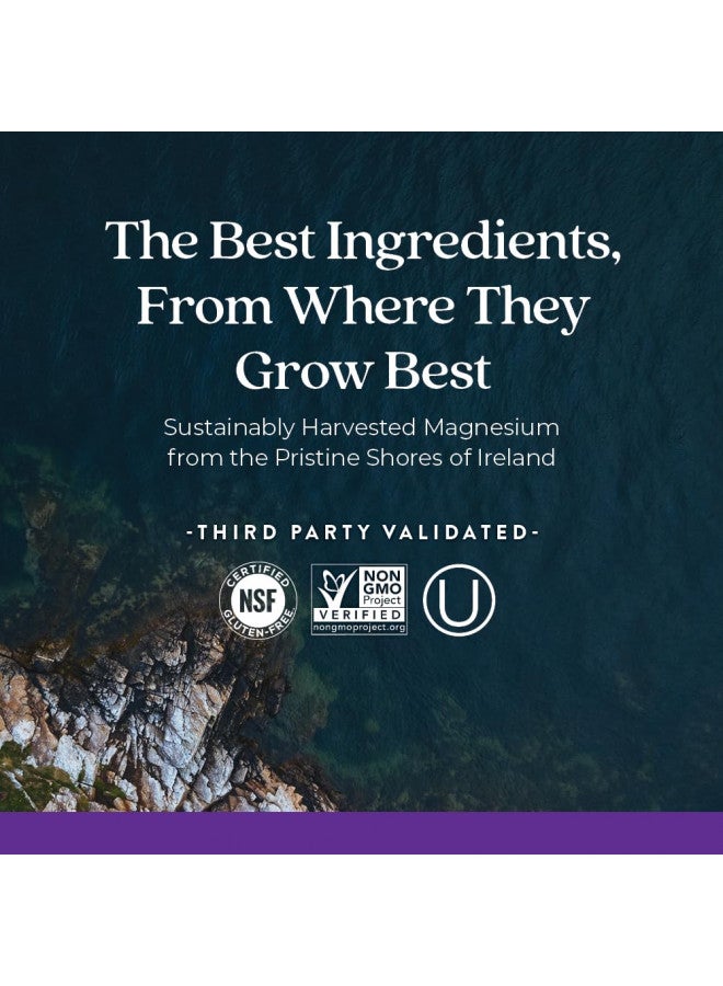 New Chapter Magnesium + Ashwagandha Supplement, 325 Mg With Magnesium Glycinate, 2.5X Absorption, Muscle Recovery, Heart & Bone Health, Calm & Relaxation, Gluten Free, Non Gmo   60 Ct (2 Month Supply) - Image 4