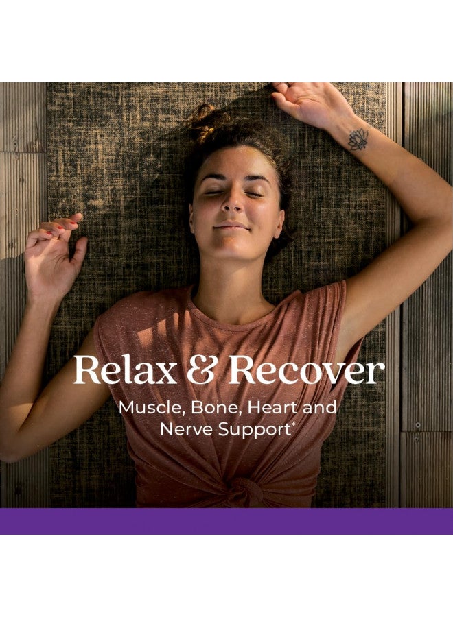 New Chapter Magnesium + Ashwagandha Supplement, 325 Mg With Magnesium Glycinate, 2.5X Absorption, Muscle Recovery, Heart & Bone Health, Calm & Relaxation, Gluten Free, Non Gmo   60 Ct (2 Month Supply) - Image 1