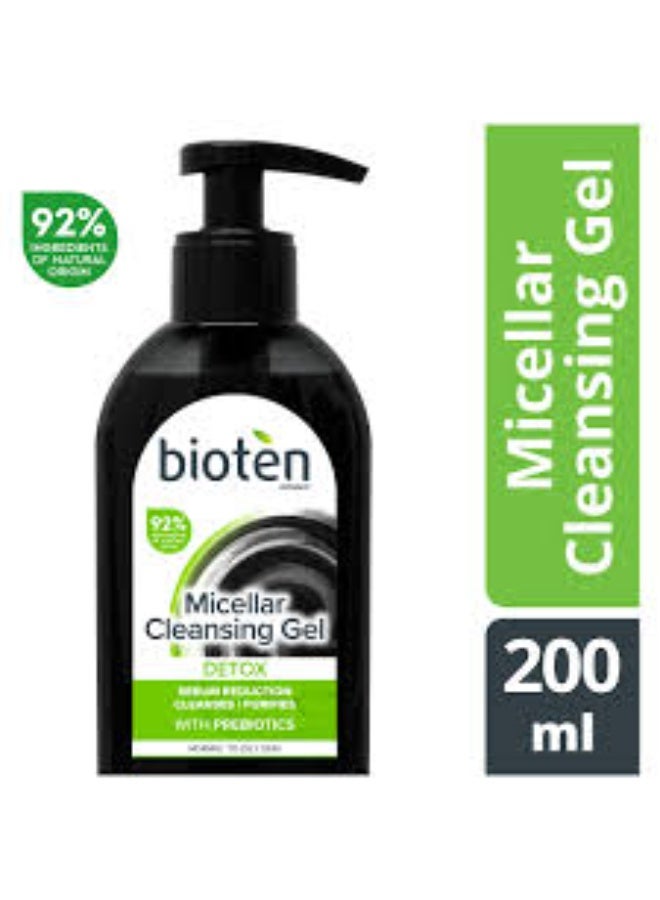 bioten Detox Micellar Cleansing Gel 200ml - Image 3