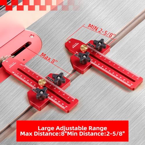 GOINGMAKE Thin Rip Jig Table Saw Jig Guide, Making Repetitive Narrow Thin Strip Cuts, Anti-Kick Back, Fits for 3/8" x 3/4" T and U Slot, for Table Saw Band Saw Router Table Woodworking Tools - Image 3