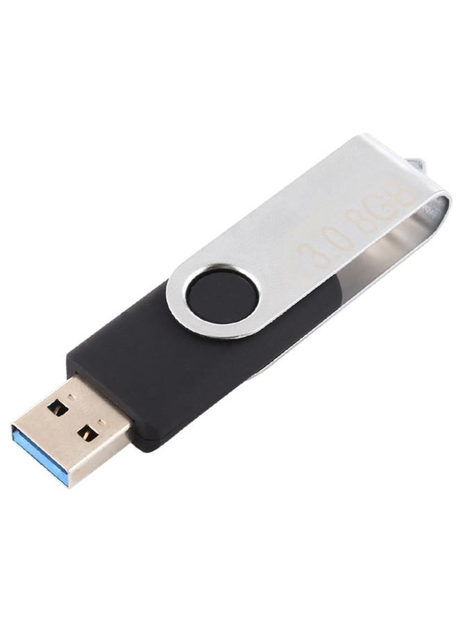 BURAQ 8GB Twister USB 3.0 Flash Disk USB Flash Drive (Black)  - Image 1