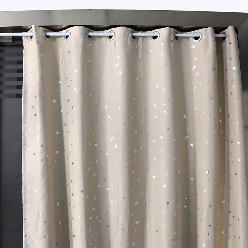 Extendable Telescopic Shower Curtain Rod Spring Loaded 105 To 190 Cm Bathroom Window - Image 4