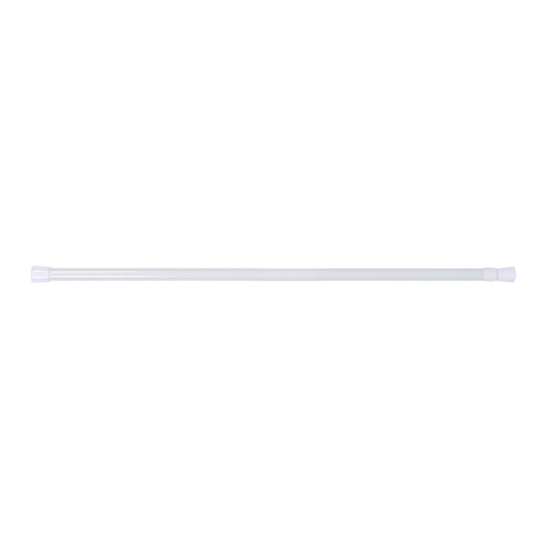 Extendable Telescopic Shower Curtain Rod Spring Loaded 105 To 190 Cm Bathroom Window - Image 5