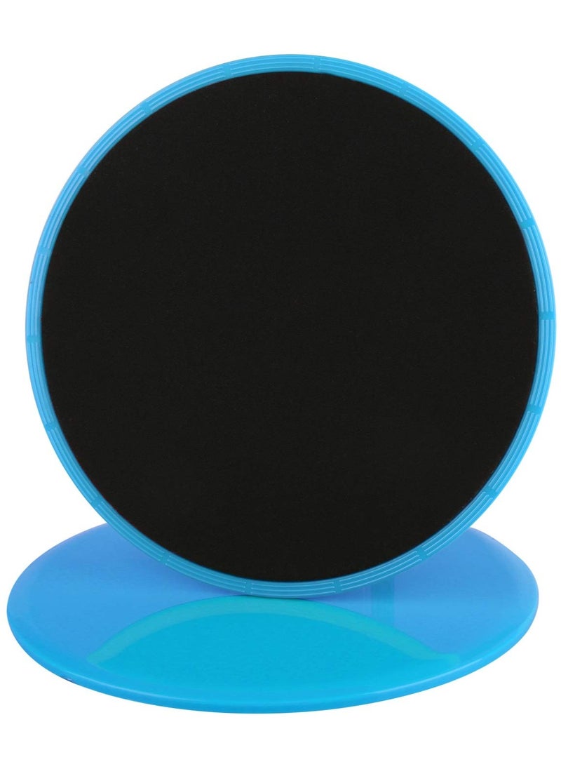 Generic - Exercise Sliders Gliding Discs Dual Sided Total Body Workout System 2Pcs, Blue - Image 1