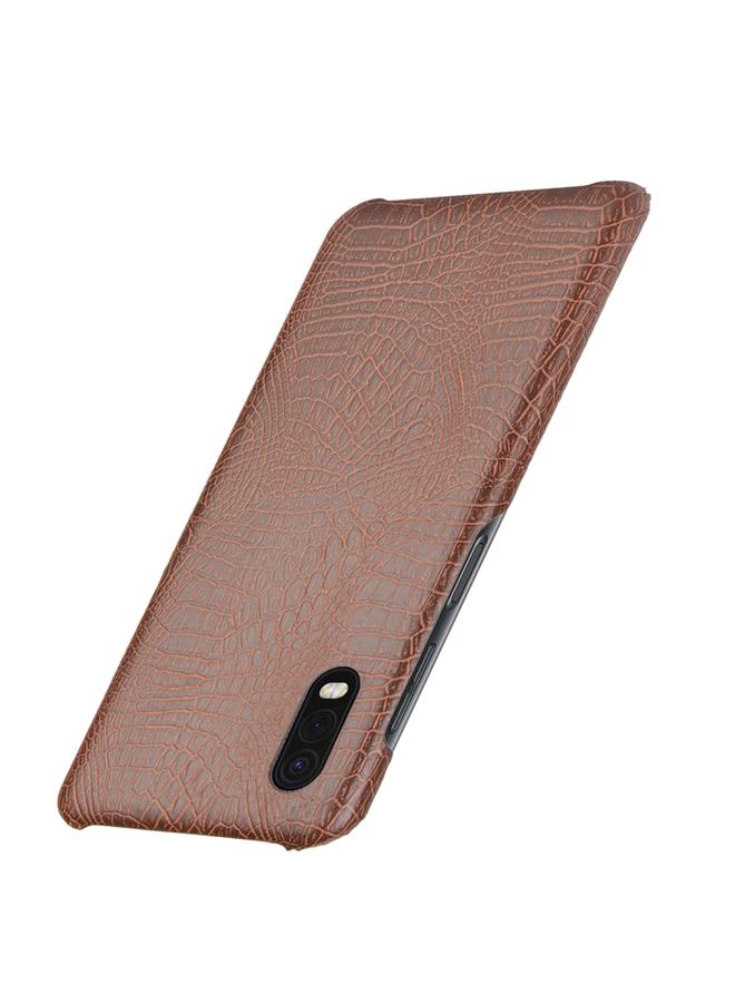 اس-توب جراب لهاتف Galaxy Xcover Pro مقاوم للصدمات مصنوع من جلد التمساح PC + PU - Image 3