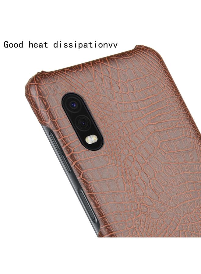 اس-توب جراب لهاتف Galaxy Xcover Pro مقاوم للصدمات مصنوع من جلد التمساح PC + PU - Image 5